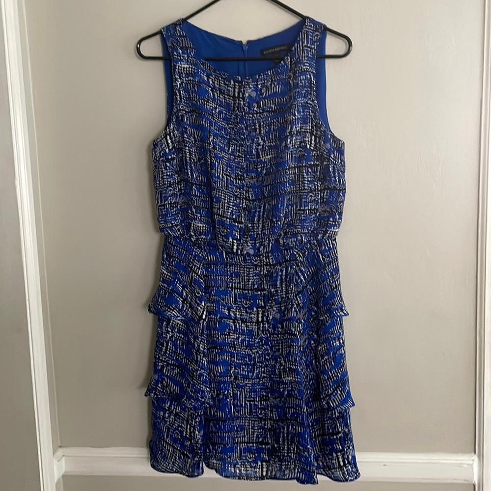 Banana Republic blue size 6 petite dress.